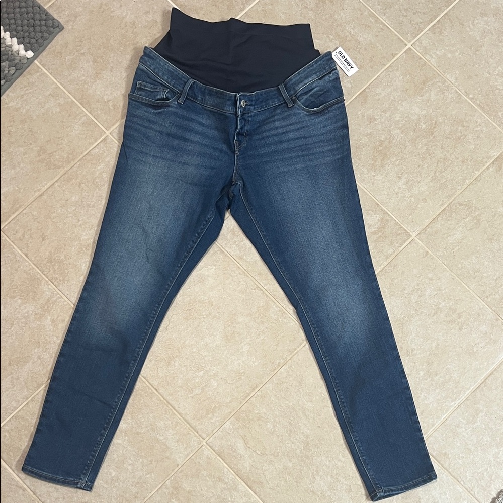 Old Navy Rockstar Maternity Jeans